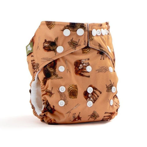 Pañal de Bolsillo talla única - I Love Moo
